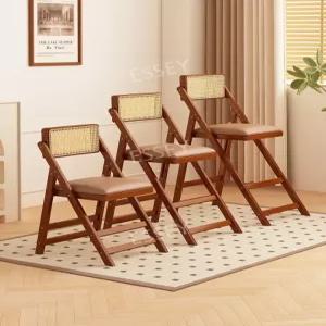 접이식 바스툴 홈바의자 간이 브라운 등나무 의자 스툴 바체어 빠 테이블
