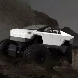 사이버트럭 몬스터트럭 오프로드 알씨카 대형 RC카