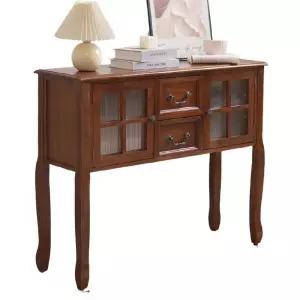 현관콘솔 거실 엔틱 복도 서랍장 장식장 복고풍