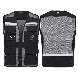 낚시 등산용 메쉬 포켓 아웃도어 작업 조끼
