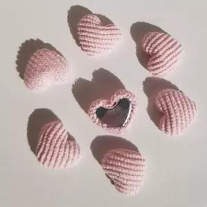 장식 부자재 하트 단추 20p 줄무늬 수예용 싸개단추 부자재 가방 머리 리본 고급 단추 띠만들기 핀재료