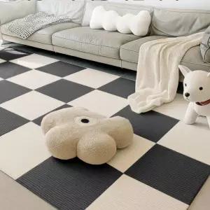 얇은 퍼즐 1세트 인테리어 카페트 셀프 장 방바닥 12 거실 매트 타일 바닥 방꾸미기