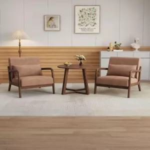 원목 안락의자 2인용 휴식의자 테라스 소파 공원 의자