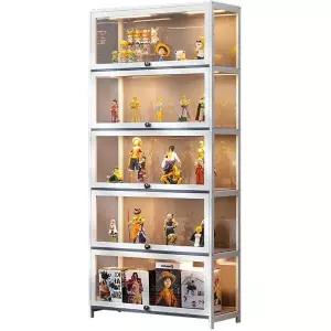 아크릴 피규어 수납함 거치대 미니보관함 직사각 장식장 투명 다용도 진열장