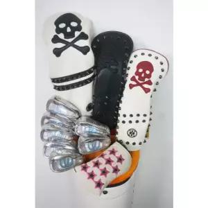 여성 엠유스포츠 얼루어 프리미엄 드라이버 얼루어 아이언 조합 풀세트 캐디백 포함 미사용신품