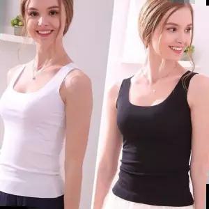 아이스티셔츠 심리스 민소매 여성 쿨 시원한 여름이너 봉제선없는