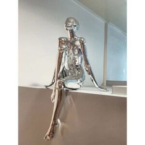 샤크팡 장식 카페 사이보그 피규어 여신 장 대형 오브제