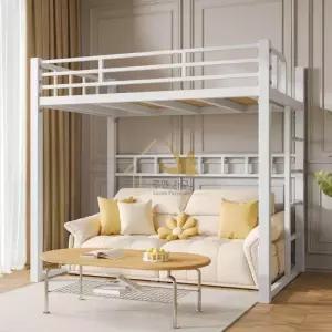 2층 책상침대세트 학생 다기능 블랙 일체형 침대책상 책상세트 서랍장 벙커 이층