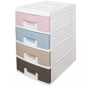 파스텔 색상 서랍장 소형 정리 수납함 작은 수납 (WFKJNNT)