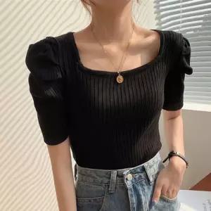 골지 소재 스퀘어넥 어깨셔링 크롭 니트 탑 슬림핏 후드 후리스 집업 티 플리스 자켓 오버핏 가을 겨울 옷 잠바 점퍼 간절기 긴팔 커플