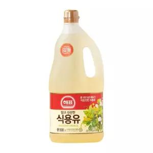 해표 식용유 1.8L 콩기름 대두유