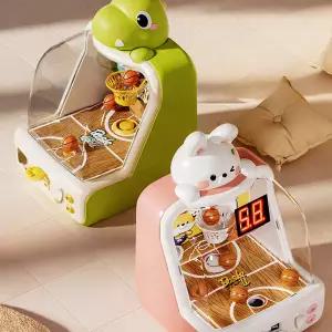 [특급 해외직구] 미니 농구 골대 인테리어 소품 무드등 멜로디 책상 데스크 데코 장식품