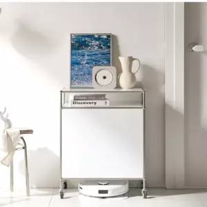 로봇청소기수납 액자선반장 아파트수납장