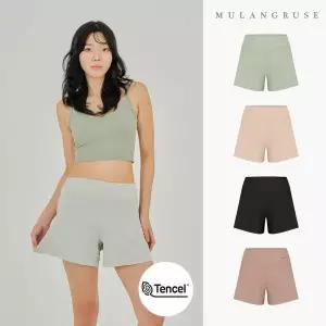 [하프클럽/물랑루즈]여성 모달포레스트 하이웨스트 사각 트렁크팬티 4종 택1 반바지/홈웨어