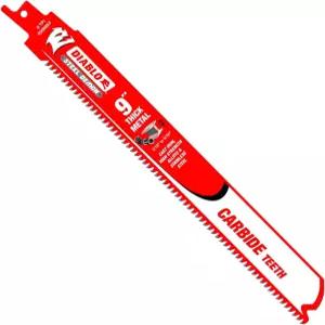 디아블로 DS0908CF3 9인치 8TPI 스틸 데몬TM두꺼운 금속용 카바이드 이빨 왕복 톱날 (3팩)