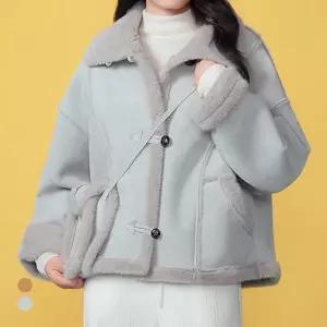 KARRA (77까지)라인퍼하이넥무스탕자켓_A5W0909