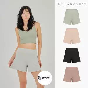 [물랑루즈]여성 모달포레스트 하이웨스트 사각 트렁크팬티 4종 택1 반바지/홈웨어