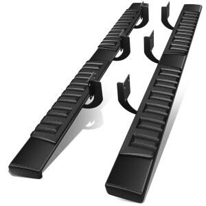 1999-2016 포드 F250 F350 F450 F550 슈퍼 듀티 슈퍼크루 캡, 스테인리스 스틸 사이드 스텝 레일 너프 바, 6인치 블랙용 오토 다이너스티 러닝 보드