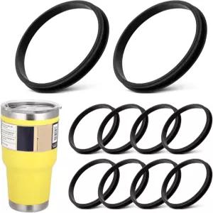예티 스테인리스 스틸 단열 텀블러 머그잔용 20온스 교체 뚜껑 씰 개스킷 램블러와 호환되는 고무 컵 링