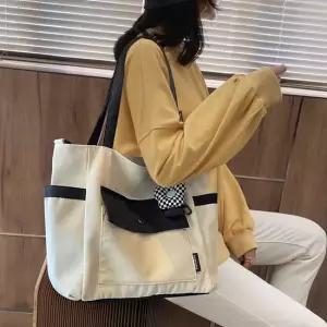 여성 숄더 데일리 직장인 캐주얼 백 크로스 빅 가방 예쁜에코백 데일리백빅쇼퍼백