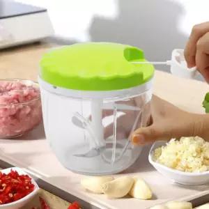 야채다지기 수동 전동 마늘박피기 다용도 볶음밥 채소다짐기 분쇄기