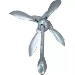 선박 닻 스텐 접이식 앙카 6mm 어선 앵커 고무보트 앵커롤러