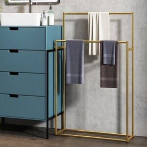 수건 걸이대 스탠드 접이식 대형 타월건조대 헤어샵 업소용