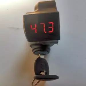 전기자전거 스쿠터 키박스 전압게이지 0