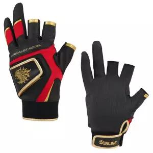 썬라인 SUG-240 스페셜 리스트 매그 3컷 장갑 레드 마그넷 자석 낚시장갑