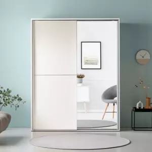 파로마 네오 카로프 슬라이딩 투톤 거울옷장 1600 NES1814