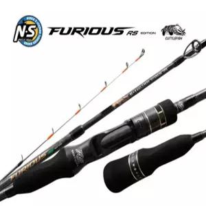 NS블랙홀 퓨리어스 RS에디션 커틀피쉬 B-1702XH (9:1) 티타늄톱 갑오징어 쭈꾸미 선상낚시대 티탄팁