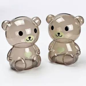 투명 172VDJ42 동전 캐릭터 저금통 구디백 중형