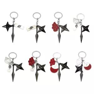 나루토 나뭇잎마을 수리검 쿠나이 키링