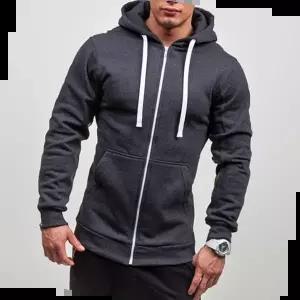 기모후드집업 남성 3컬러 기모 간절기 겨울 베이직 포켓 후드 집업