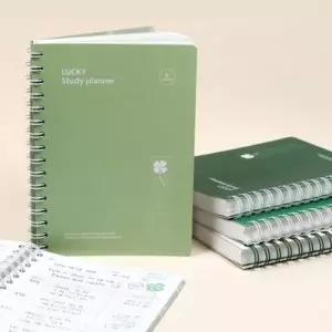 체크리스트 스케줄러 공부다이어리 클로버 스터디플래너 공시생 시험준비 2P 계획 학습 겨울방학 6개월 공