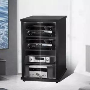 오디오장 원목 엠프 랙 티비다이 받침대 노래방 선반 장식장