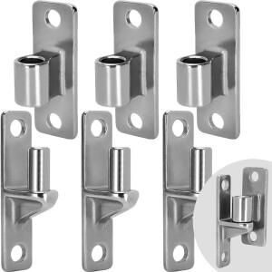 탈착식 스테인리스 스틸 힌지, 헤비 듀티 여닫이 슬립 조인트 리프트 플래그 오프 문짝 가구 하드웨어, 1