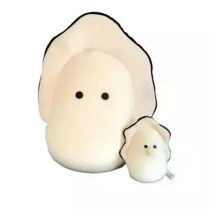 굴인형 오이스터 베개 애착 둥글둥글눈동자모델 굴쿠션 귀여운 부드러운