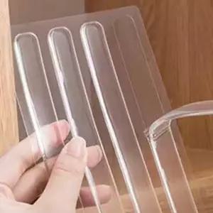 투명 실리콘 다용도 미끄럼 충격 소음 방지 스티커 의자소음방지 문쾅방지