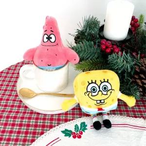 네모바지 스폰지밥 블루 인형 가방고리 키링 2종 택1링 걸이 뚱이링 뚱이 예쁜링 선물용링 캐릭터링