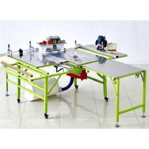 목공 접이식 톱테이블 횡절기 게이지 원형톱 작업대 재단기 목재 브로드 가이드 톱다이 공구 재단 수동 합판 리프팅 테이블