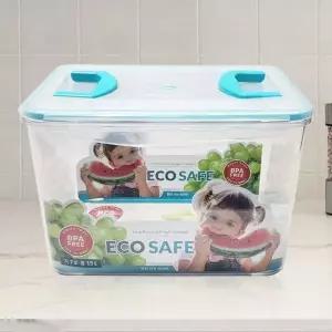 신선 보관 핸들 밀폐 용기 중형 식품 저장용기