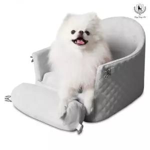 딩동펫 강아지 카시트 이동 캐리어 프리미엄 콘솔 M 그레이