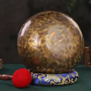 Mbat 핸드메이드 Full moon 싱잉볼 풀세트/대형 풀문 명상종 불교 굿즈 티베탄 명상 요가 사운드 힐링