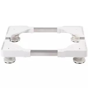 실내기 받침대 에어컨브래킷 고정형 다용도 거치대 흰색 높이조절