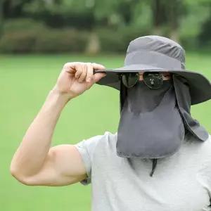 남자 등산 낚시 레저 탈부착 모자