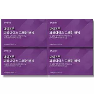 데이즈온 파라다이스 그레인 버닝 28정 4박스 브로콜리추출분말 파라돌