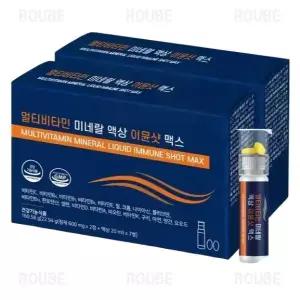 멀티비타민 미네랄액상 이뮨샷 맥스 7개입 2박스총14개+