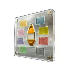 디지몬 25주년 디지바이스 거치대 스탠드 문장 배지 미포함