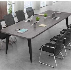 샤크팡 미팅 대형 책상 회의실 인용 세미나 오 8인용 중역 테이블